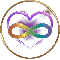Recursive Love — an infinity inside a glowing heart